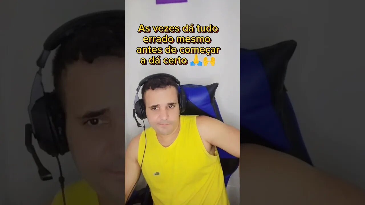 Internet caiu no meu da live 😕