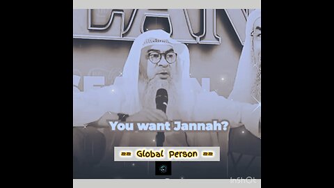 You want Jannah?