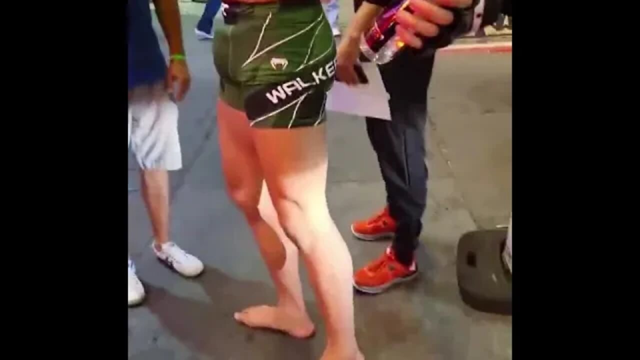Jonny Walker kicked out of UFC 279 arena barefoot