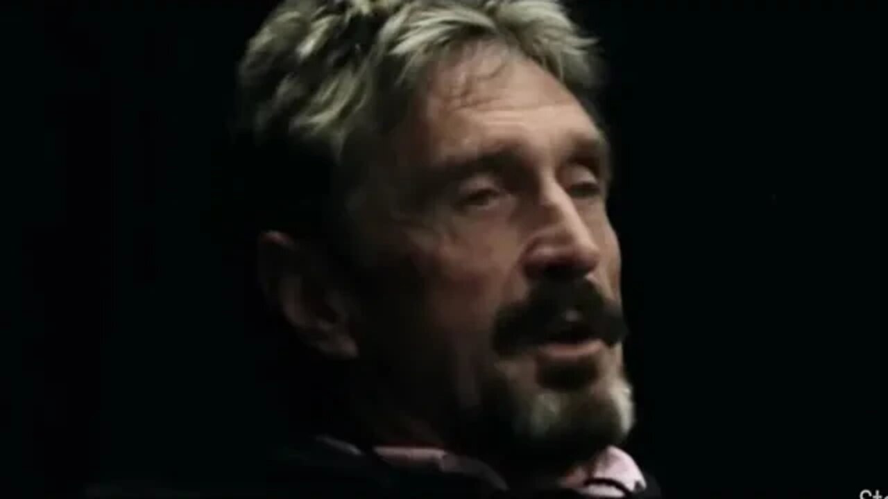 John McAfee on Manufacturing Drugs