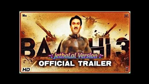 baaghi 3 Trailer With Tmkoc jethalal version