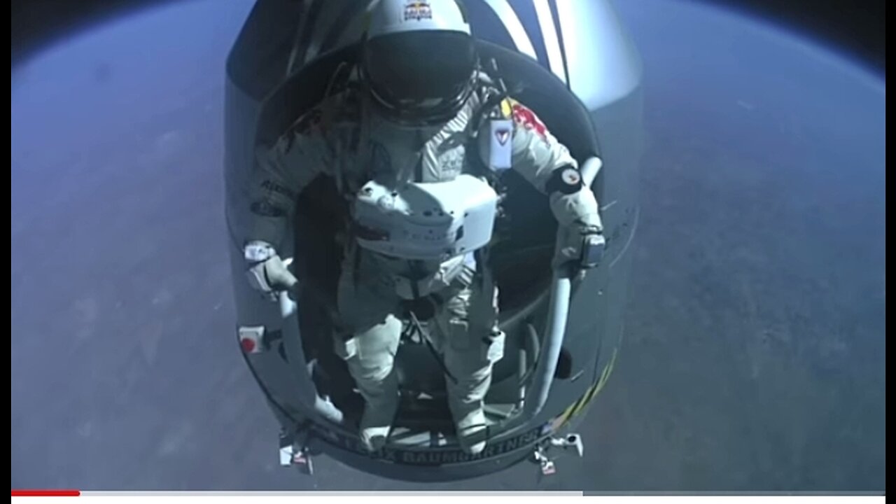 Jumped from space (world record supersonic free fall)