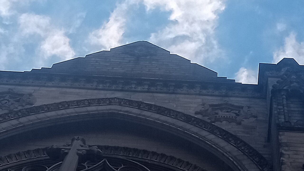 Illuminati All Seeing Eye on St John Divine Church