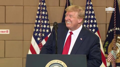 President Trump Delivers Remarks at Honeywell International Inc Mask Production Facility