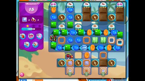 Candy Crush Level 3732 Talkthrough, 33 Moves 0 Boosters