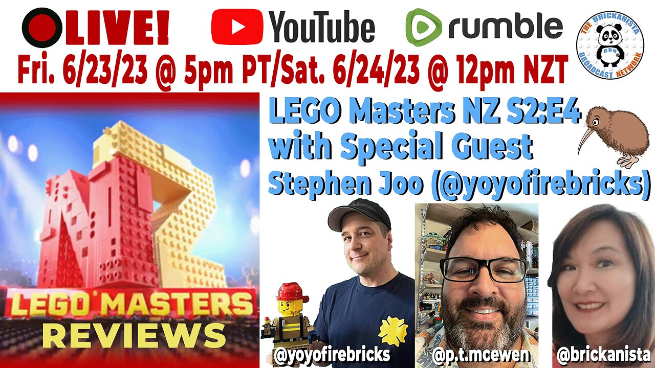 Lego Masters NZ Season 2 Episode 4 Review with Special Guest, Stephen Joo (@yoyofirebricks)