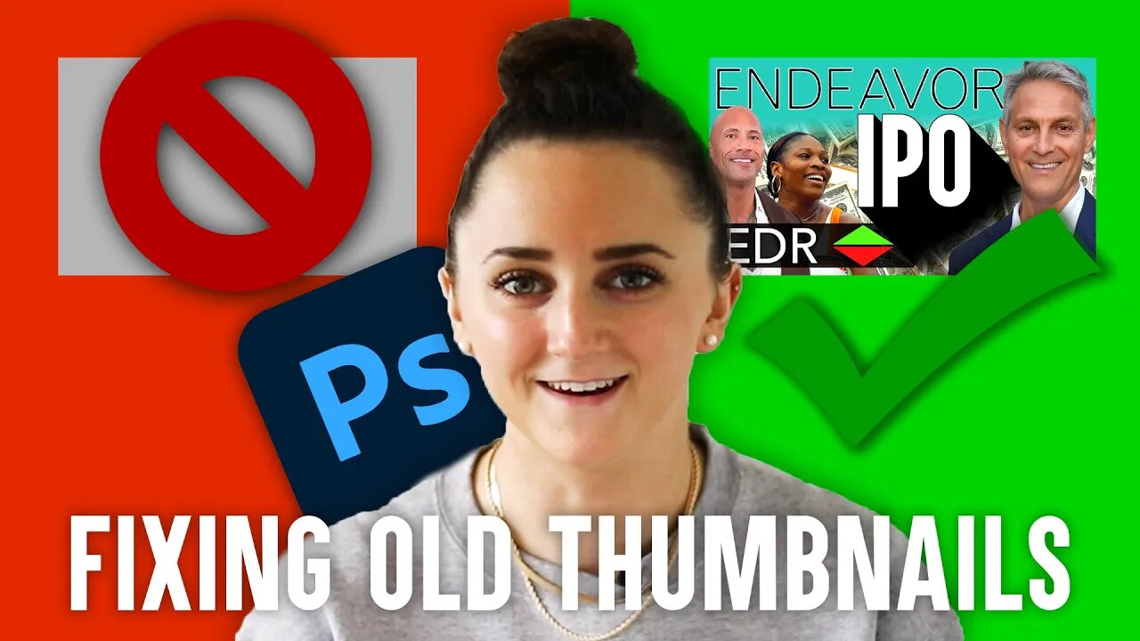 Re-Designing Old Thumbnails | #ThisIsPiper