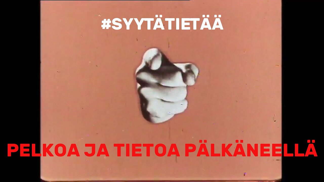 #SYYTÄTIETÄÄ - PELKOA JA TIETOA PÄLKÄNEELLÄ