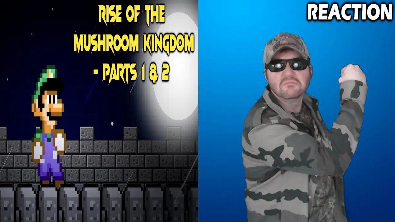 Rise Of The Mushroom Kingdom - Parts 1 & 2 - VGDC Official HD Remaster REACTION!!! (BBT)