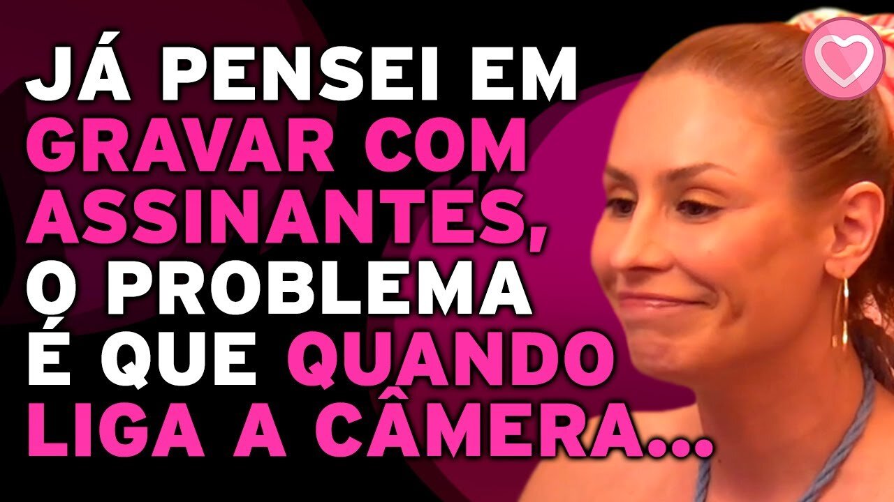 O PROBLEMA de GRAVAR com ASSINANTES! MELINA KHALIFA