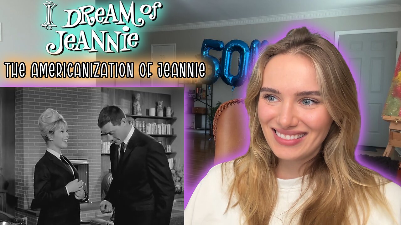 I Dream Of Jeannie S1E08-The Americanization of Jeannie!! Russian Girl First Time Watching!!