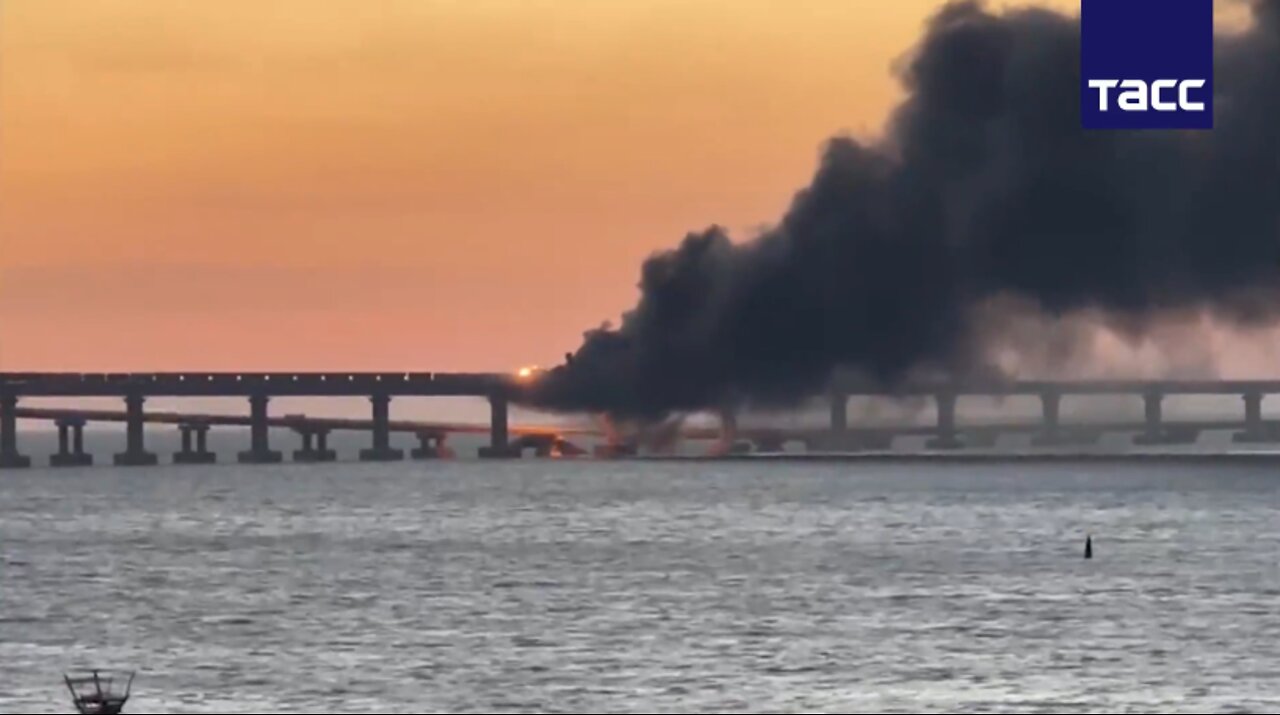 Russian Anti-Terrorism Committee: A truck was blown up on the Crimean bridge