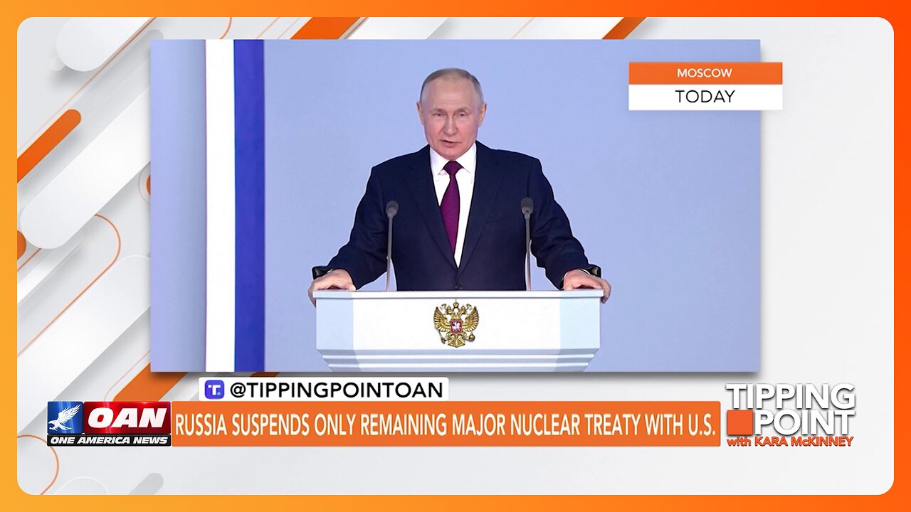 Russia Suspends Only Remaining Major Nuclear Treaty With U.S. | TIPPING POINT 🟧