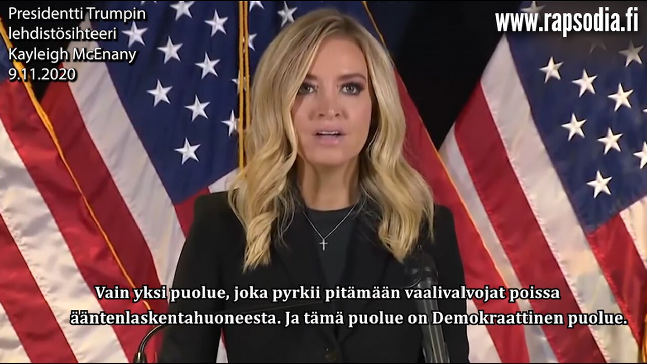 Trumpin lehdistösihteeri SENSUROITIIN