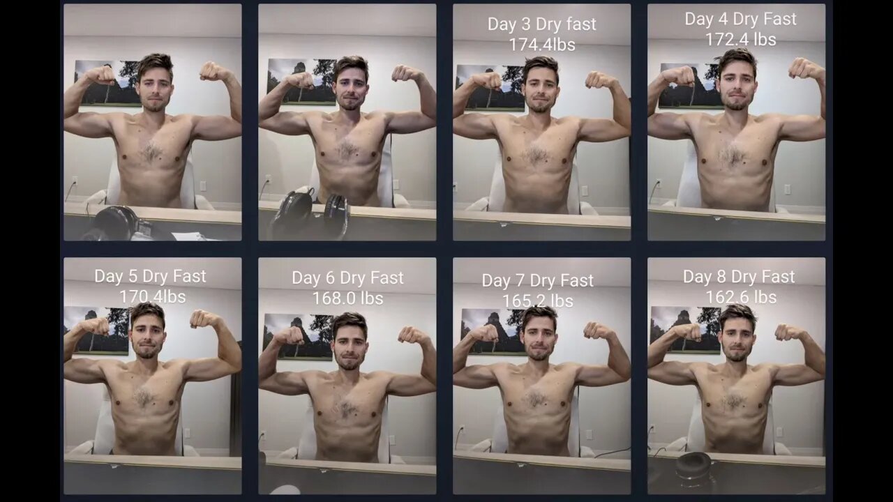 11 day dry fast livestream Q&A day 8 | 192 hours of fasting