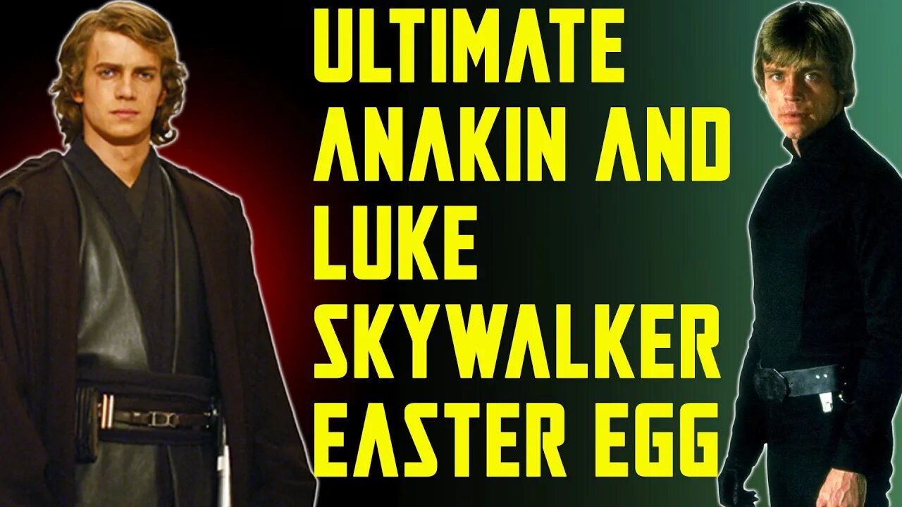 ULTIMATE LUKE AND ANAKIN SKYWALKER EASTER EGG VIDEO FROM THE MANDALORIAN SEASON 2 FINALE