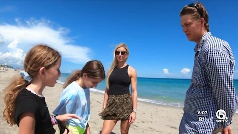 South Florida man honored for saving girl from rip current