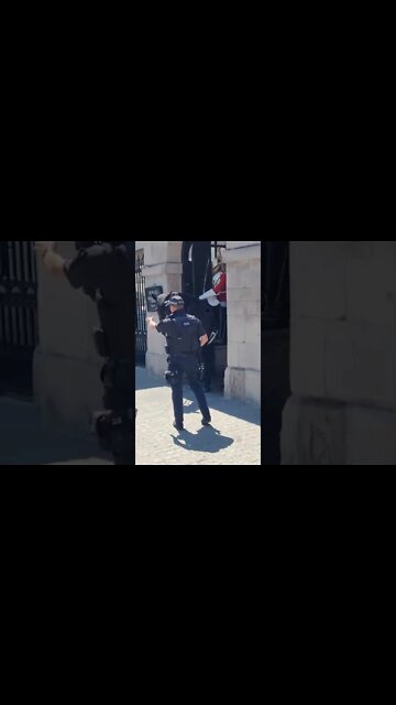 move away from the horse #horseguardsparade