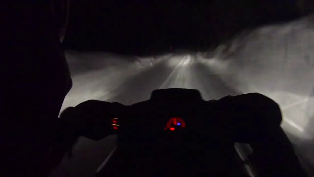 Snowmobile Trail Riding (Munising Michigan) Part 5