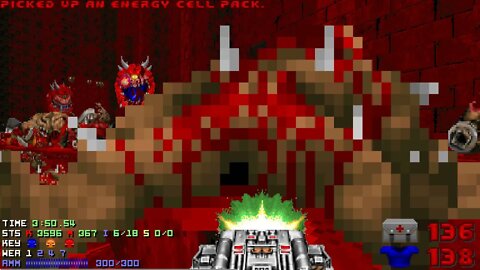 Doom 2 Sol Ank Level 30 UV with 151% in 7:35