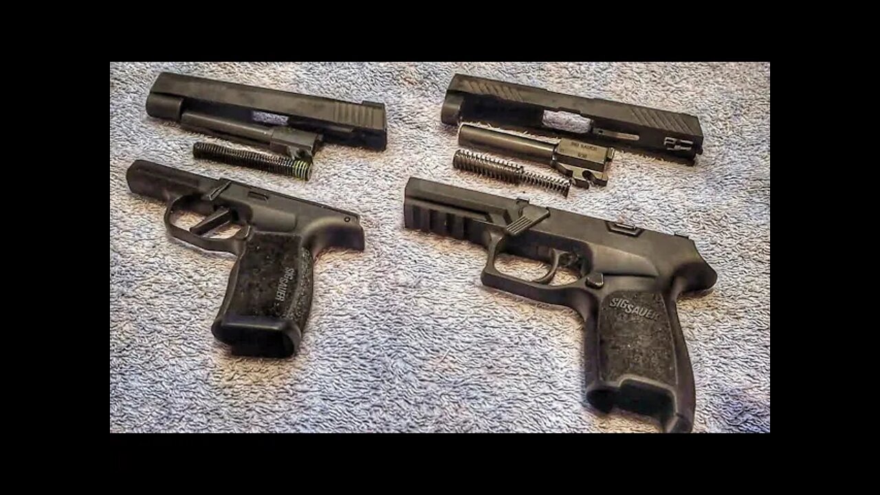 Sig P365XL vs Sig P320 Fire Control Group Safety Comparison