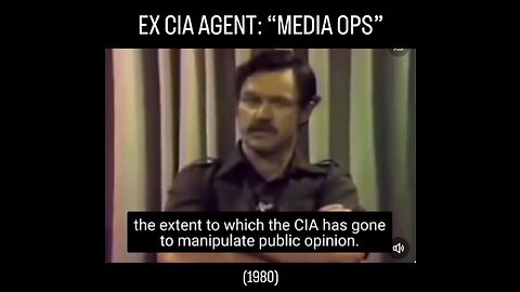 EX-CIA AGENT: "MEDIA OPS" (1980)