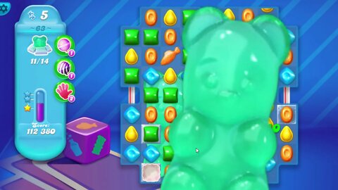 Candy Crush Soda Saga Level 63