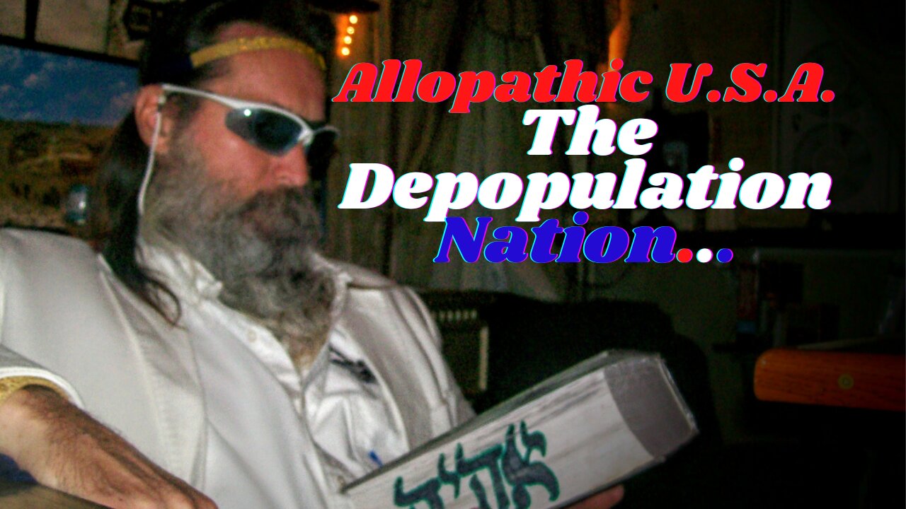 Biblical Health #38: The Mass-Murderer/Hysterectomy Depopulation Allopathic U.S.A. Nation...