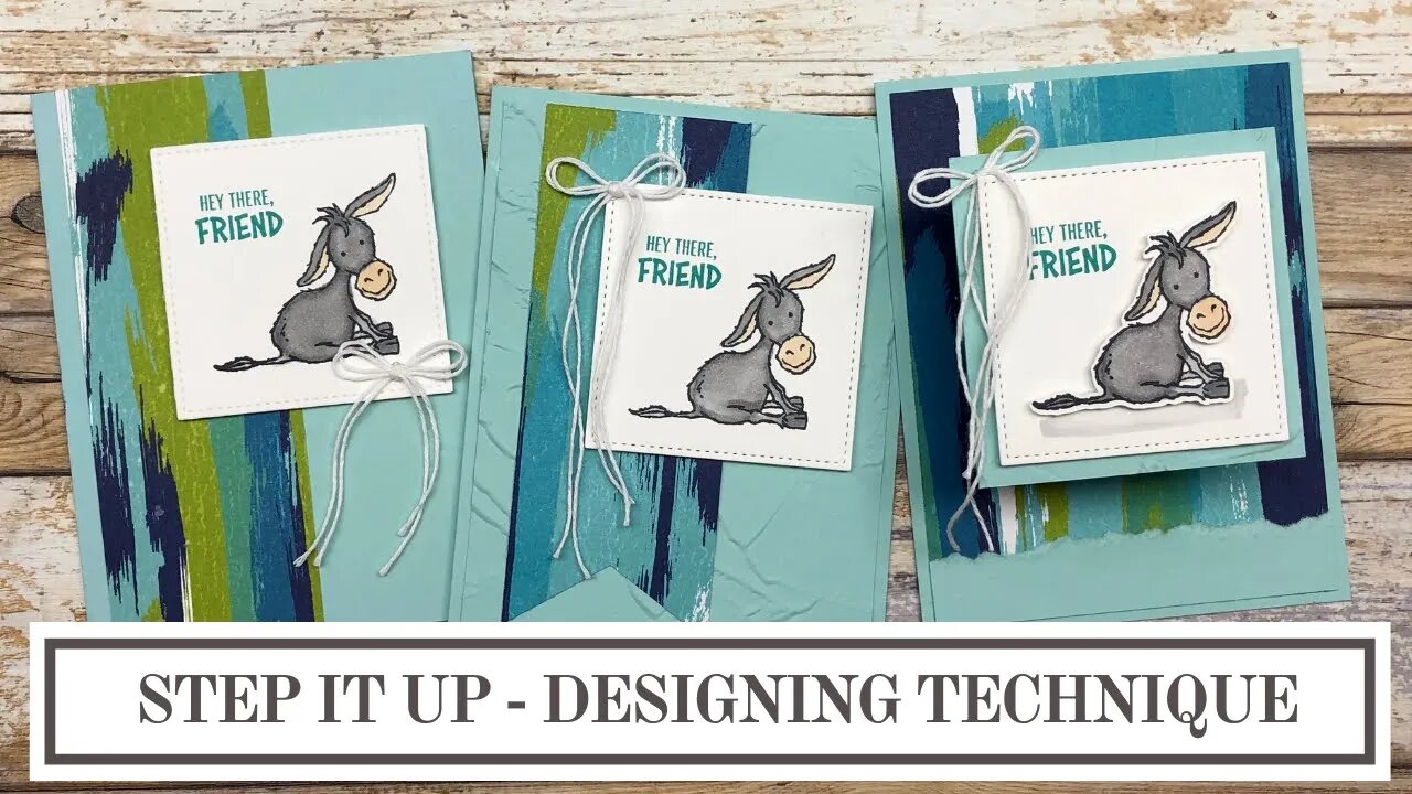 Card Designing Ideas | Stampin' Up! Darling Donkeys