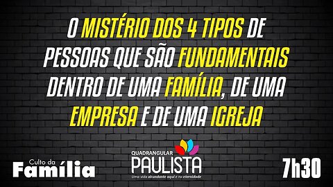 Culto da Família - 25/06/23