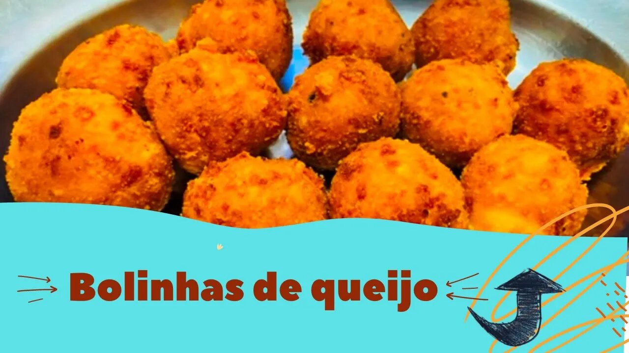 COMO FAZER BOLINHA DE QUEIJO| RECEITA FÁCIL!!! | #bolinhadequeijo