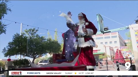 Santa returns to Tucson with COVID regulations