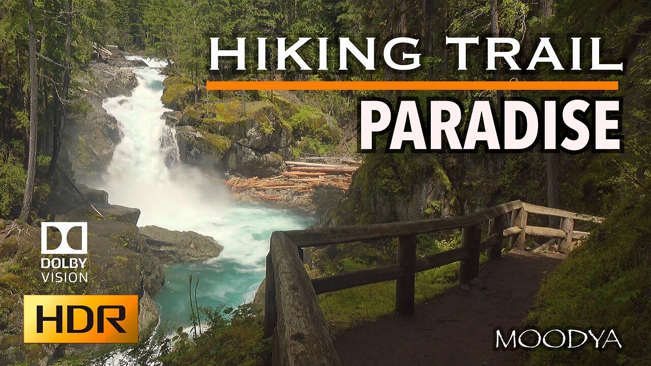 4K HDR Nature Exploring - Hiking Trail Paradise Overlooking Silver Falls - Heartful Wonderment