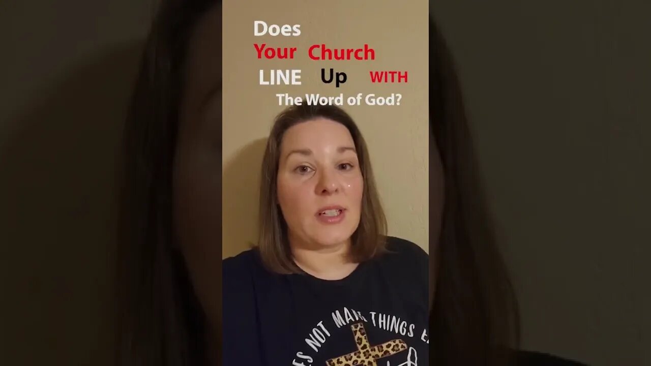 Does Your Church Line Up with the Word of God? #shorts #christiancontent #short