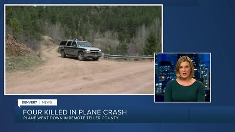 4 dead in Teller County plane crash