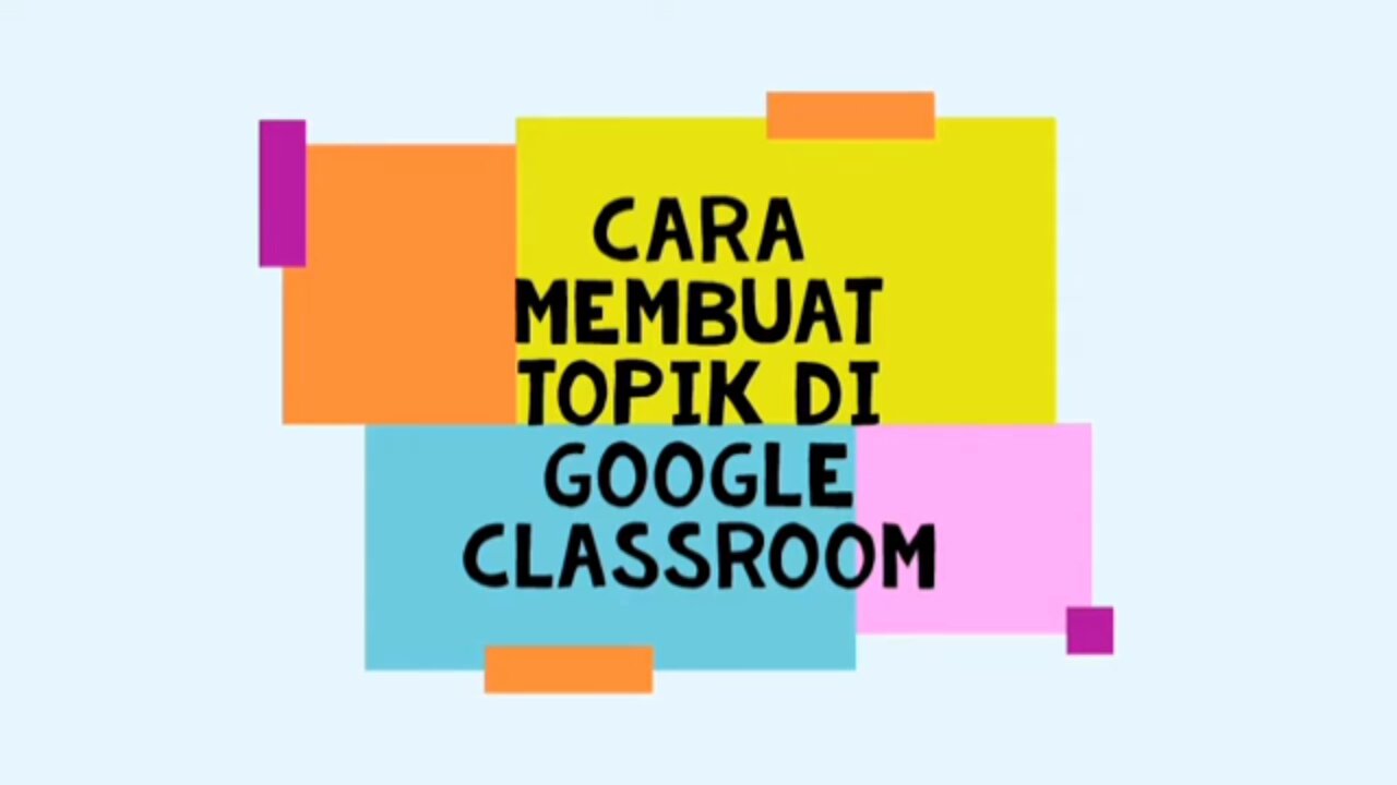 how to create a topic in google classroom
