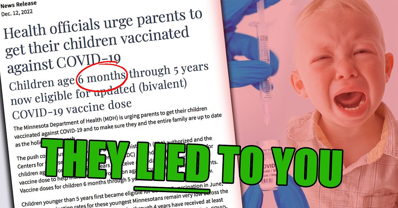 Jake's Show E24 - MN Dept of Health Pushing Vaccines on Babies