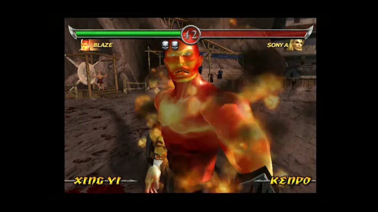 Mortal Kombat Deadly Aliance (PS2) - Blaze - Arcade Mode