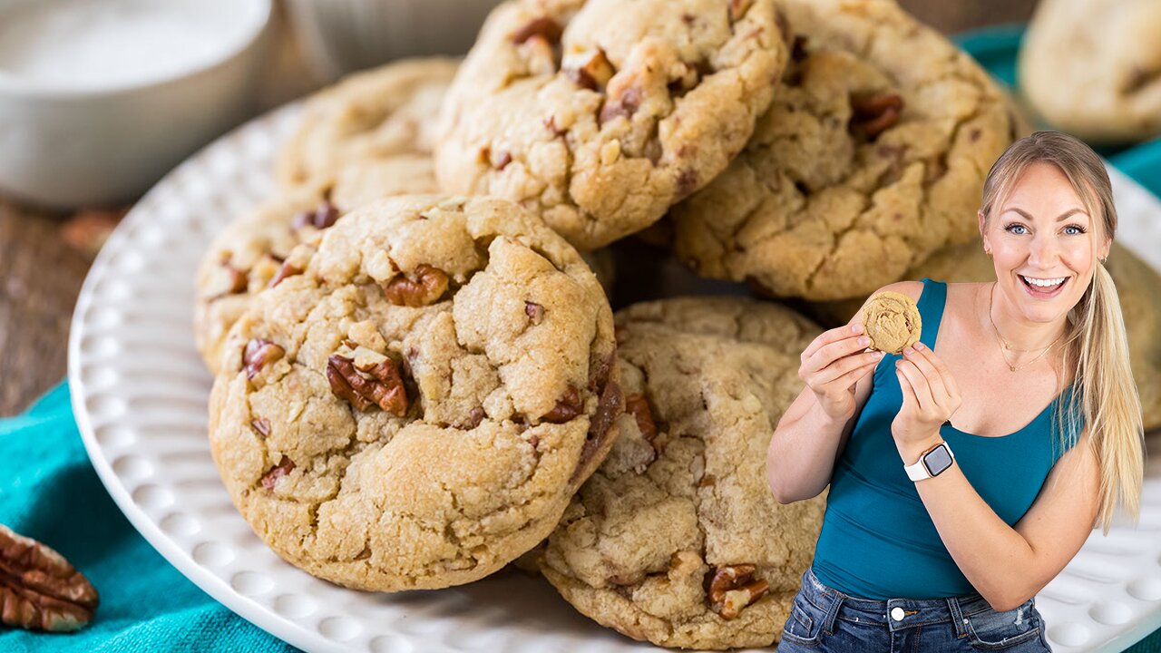 Butter Pecan Cookies