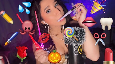 ASMR | EMOJI CHALLENGE | 1🦄🌈