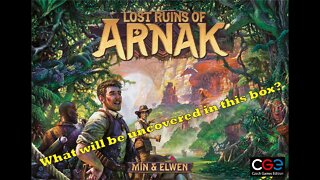 Lost Ruins of Arnak Unboxing