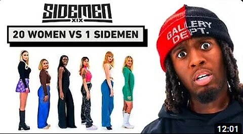 20 WOMEN VS 1 SIDEMEN KAI CENAT BEST MOMENTS 🔞🤯