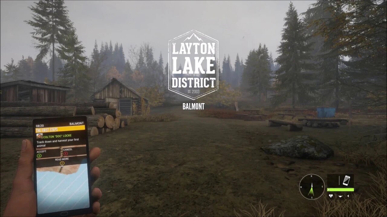 theHunter: Call Of The Wild - Layton Lake District Opening Scene Speech - Video Game Scrapyard