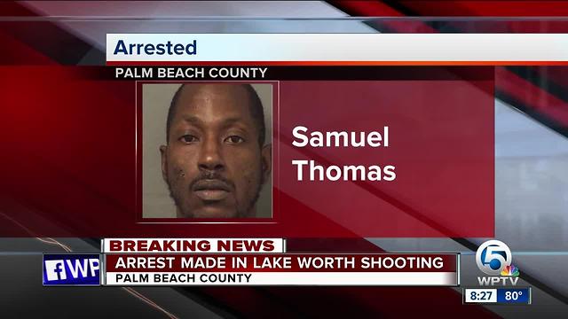 Suspect arrested in July 3 Lake Worth shooting