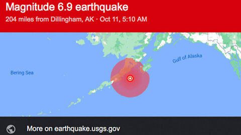KTF News - Magnitude 6 9 earthquake strikes off coast of Alaska
