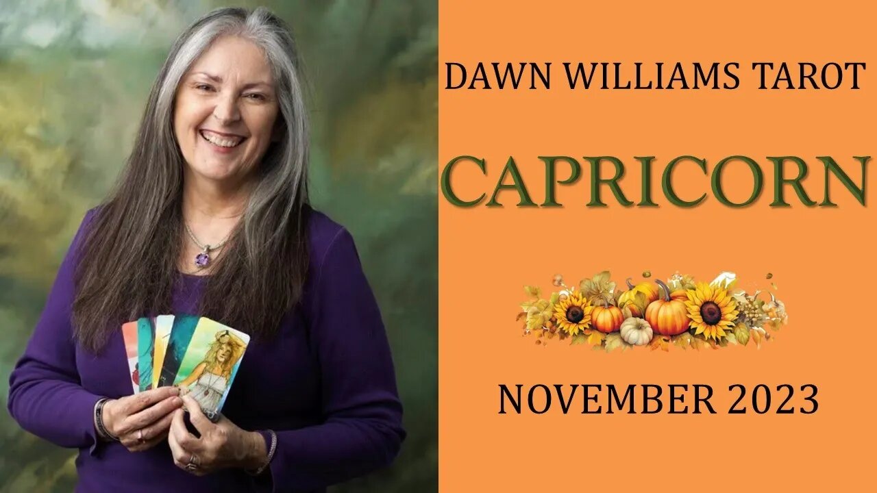 CAPRICORN NOVEMBER 2023 FOR SUN, MOON, OR RISING