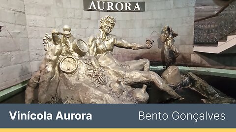 O que fazer em Bento Gonçalves? Conheça a vinícola Aurora.