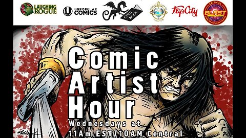 Comic Artist Hour w/Les Garner E29