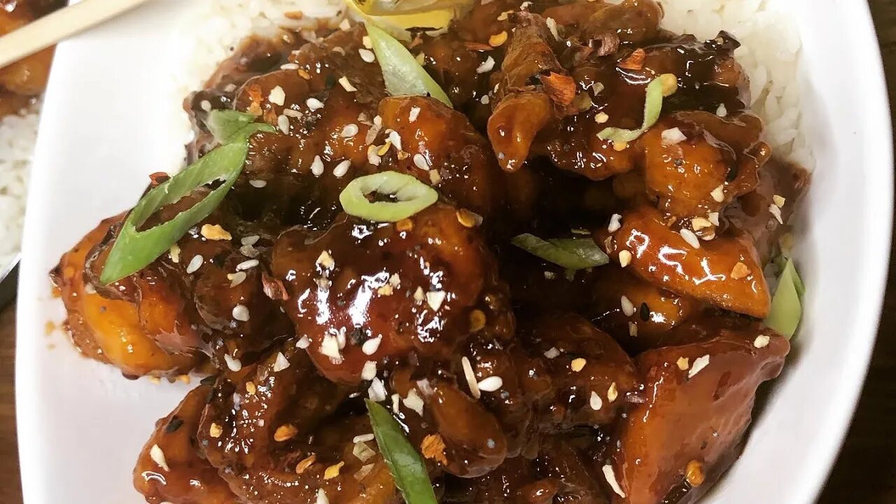 Orange Chicken & Shrimp/Panda Express