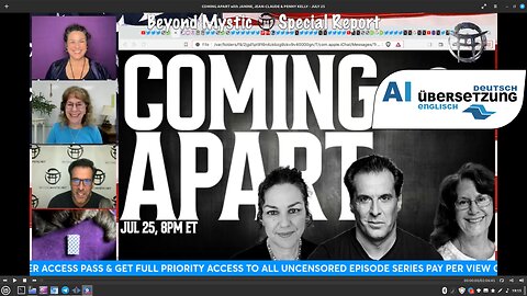 COMING APART mit JANINE, JEAN-CLAUDE & PENNY KELLY - 25. JULI